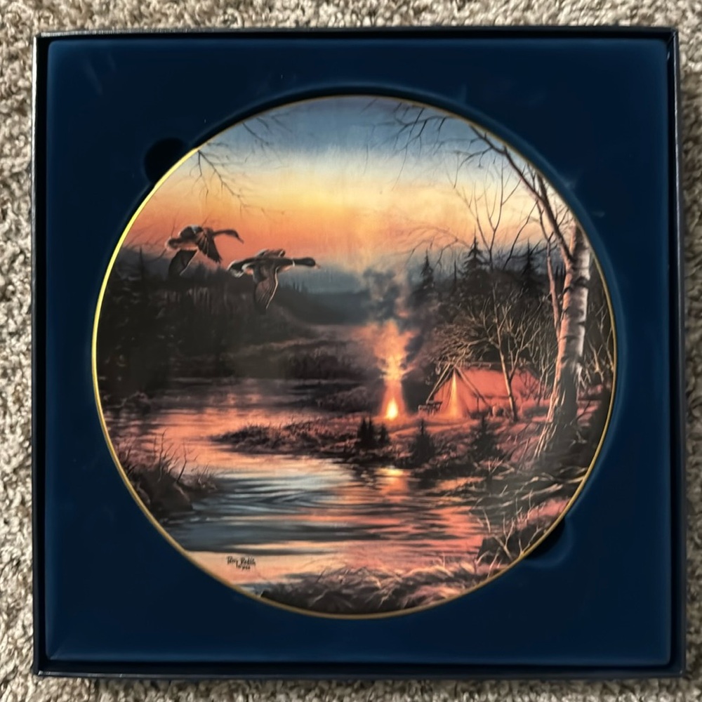 Terry Redlin Certified Plate